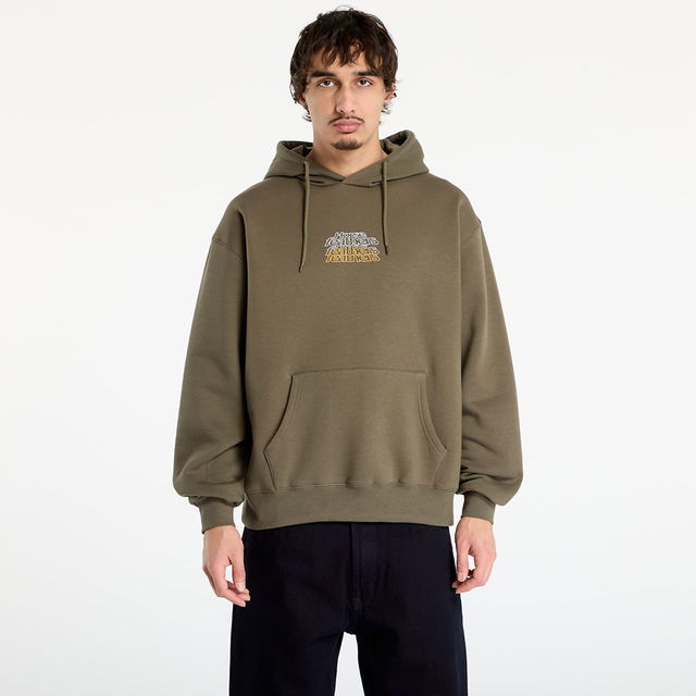 Rollin Graphic Print Hoodie with Kangaroo Pocket