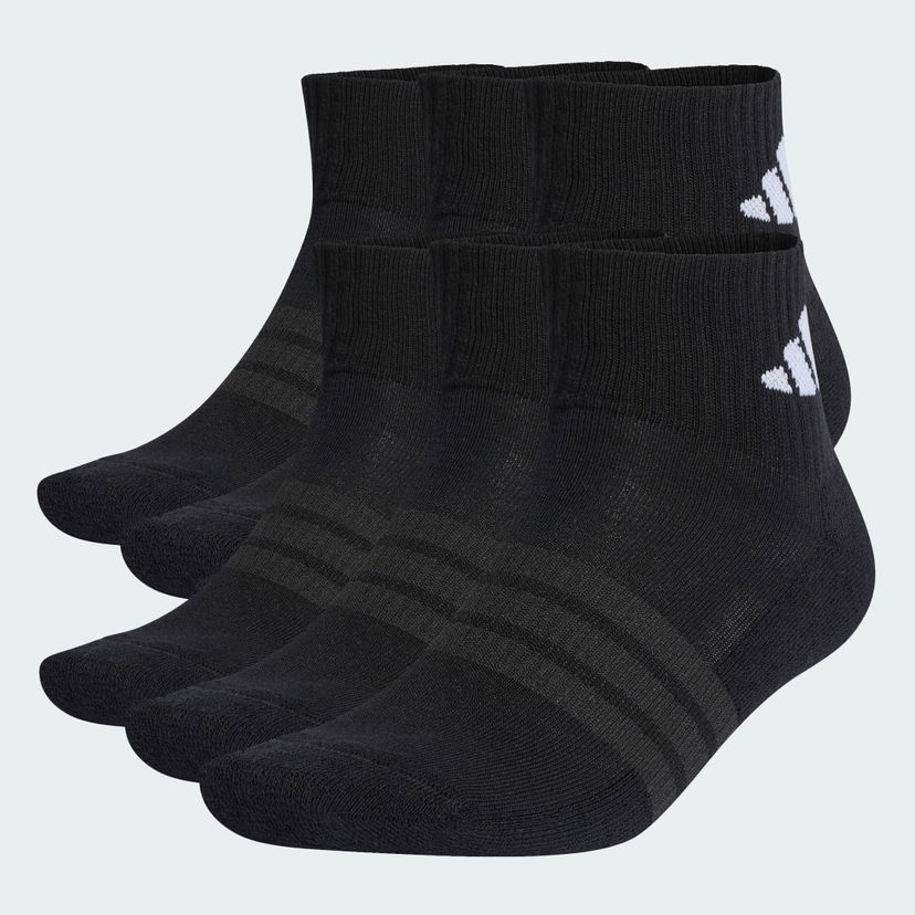 Чорапи adidas Performance Cushioned Essentials Ankle Socks - 6 Pairs Черно | KE5496