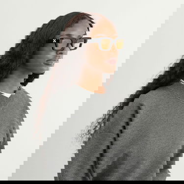 Слънчеви очила Off-White Virgil Rectangular Frame Sunglasses Черно | OERI008C99PLA0041018, 5