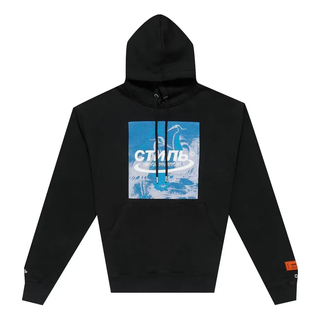 Суитчър HERON PRESTON Heron Preston SS21 Herons Halo Hoodie Черно | HMBB015R21JER0011049, 0