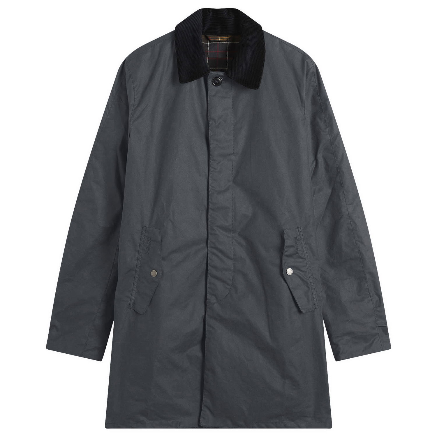 Дъждобран Barbour x Baracuta Tyne Wax Coat Сиво | MWX2475NY92, 1