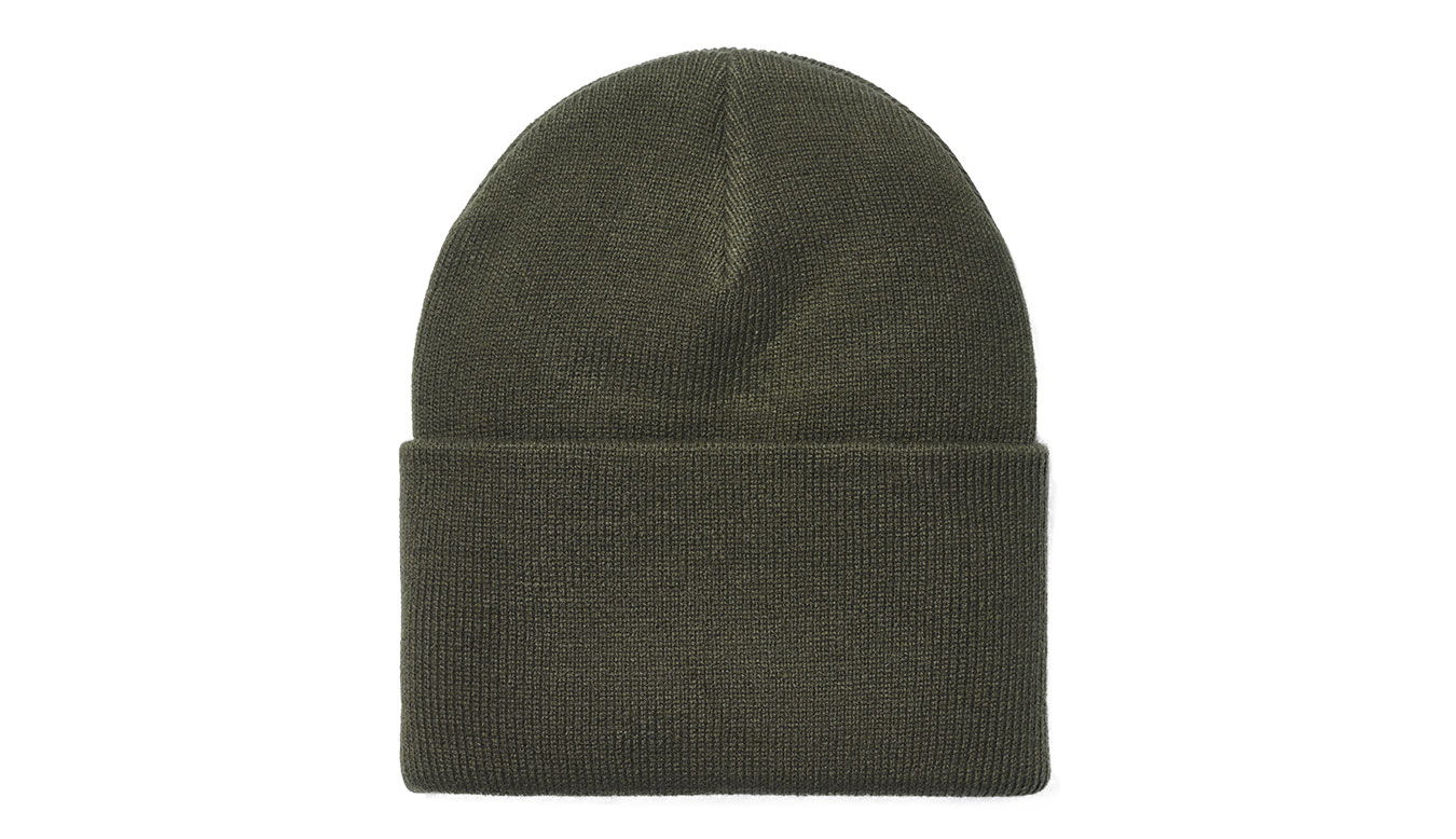 Шапка с козирка Carhartt WIP Acrylic Watch Hat Зелено | I020222_63_XX, 1