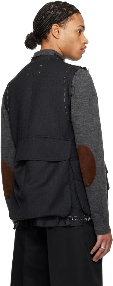 Жилетка Maison Margiela Maison Margiela Wool Vest Черно | S50FB0109 S44578, 2