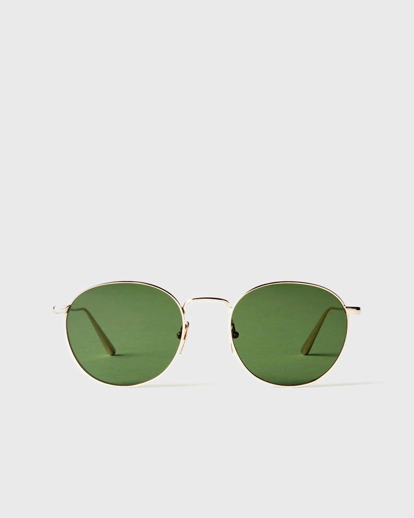 Слънчеви очила Chimi Eyewear Round Soft Gold/Green Зелено | 10124-ROUND-GREEN-P