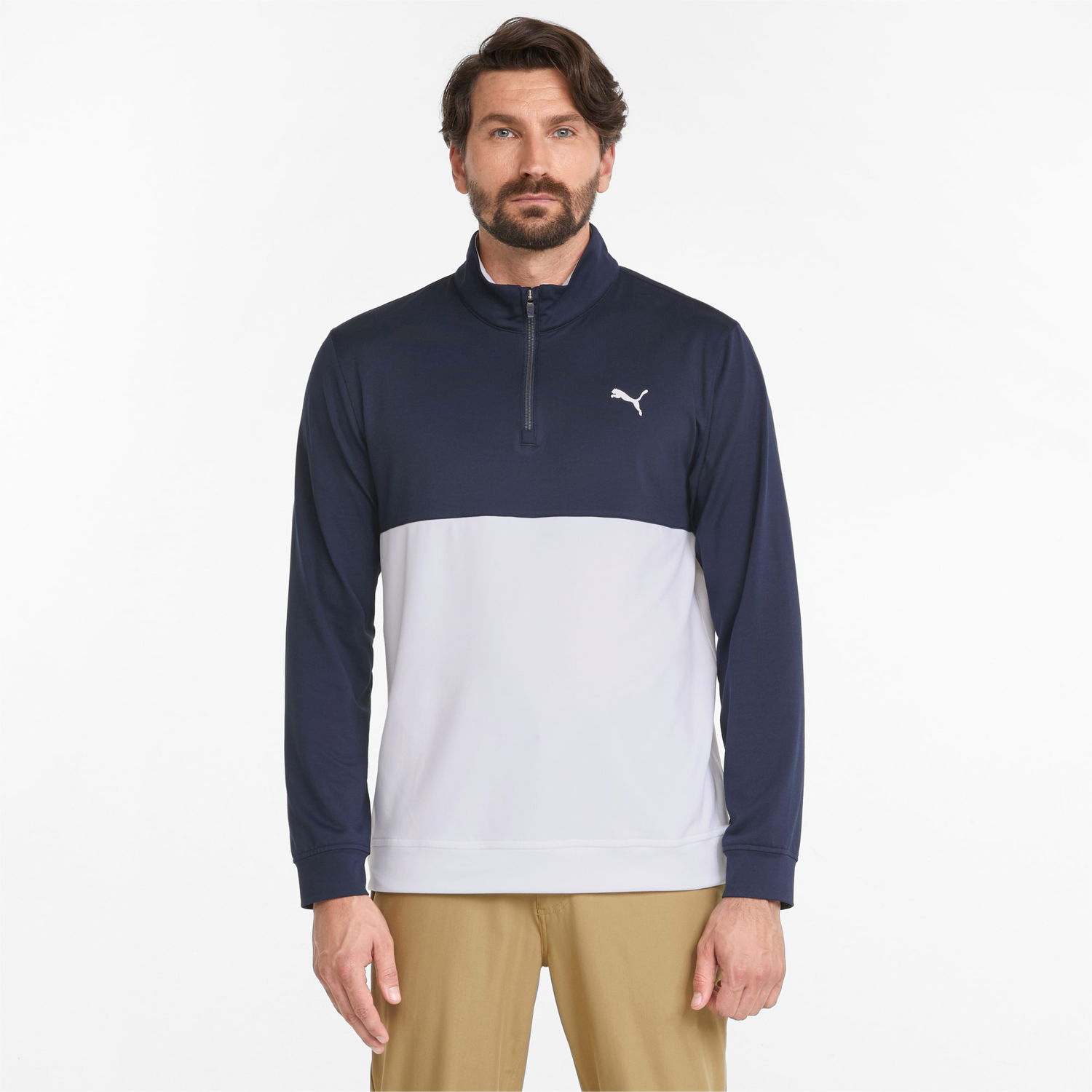 Суитчър Puma Gamer Colourblock Quarter-Zip Golf Pullover Многоцветен | 532985_02, 1