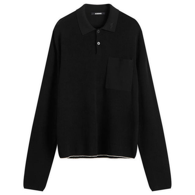 Knitted Polo Shirt
