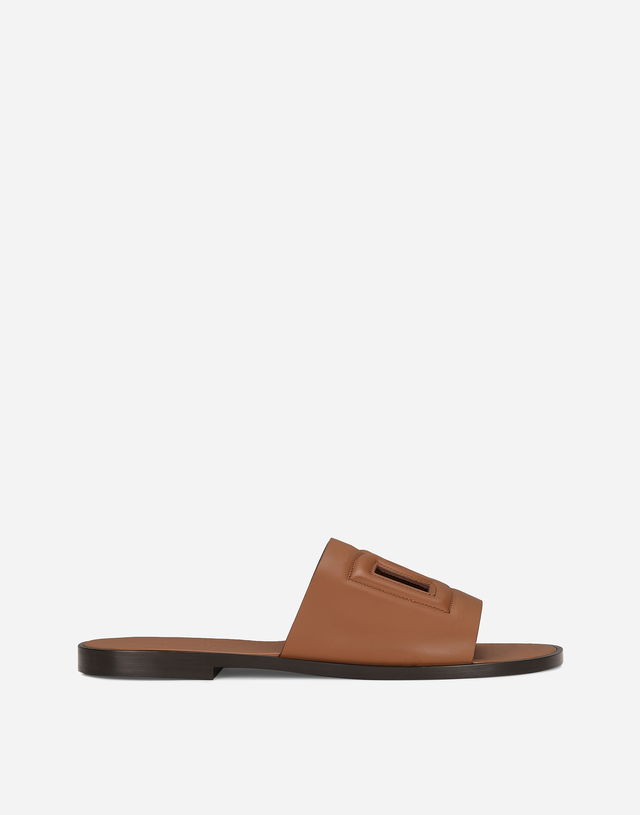 Dolce & Gabbana Calfskin Sliders
