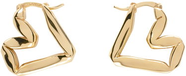 Обеци Bottega Veneta Heart Earrings Металик | 765199 VAHU0, 0