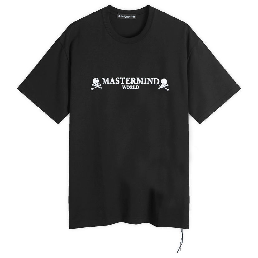 Тениска Mastermind WORLD T-Shirt Logo Black Черно | MW24S13-TS039-010-BLK