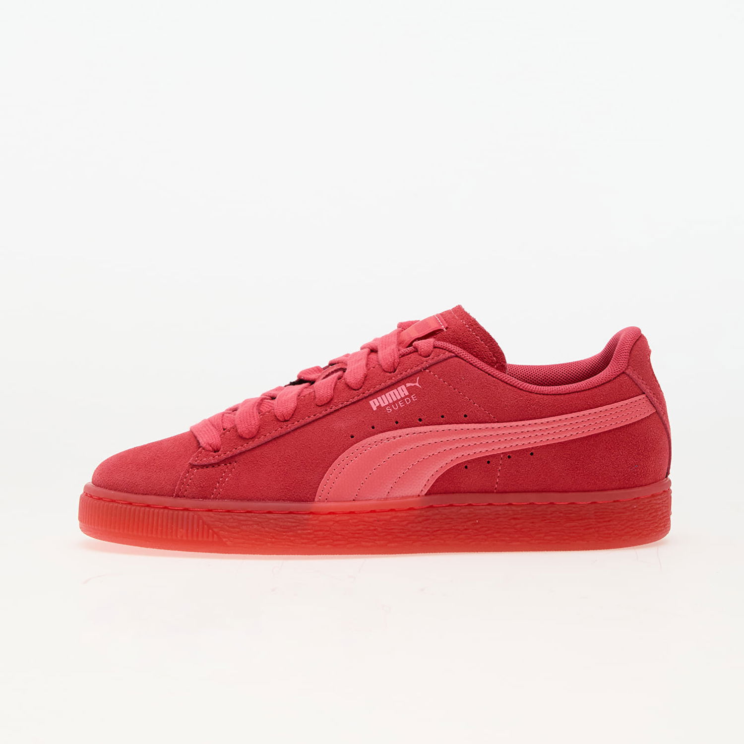 Кецове и обувки Puma Suede Classic Translucent W Червено | 39881801, 0