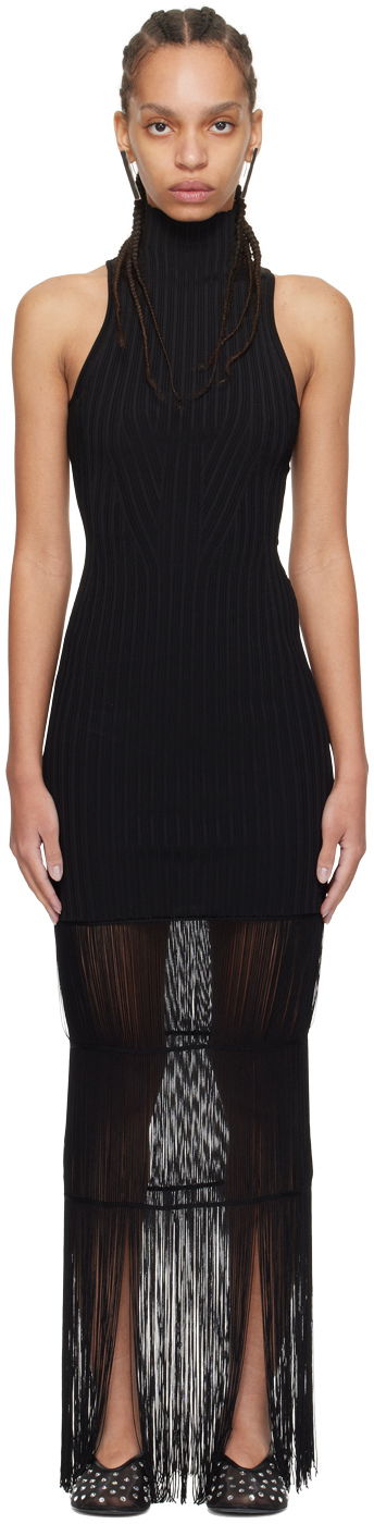 Pокля Khaite Midi Dress Черно | 9557429, 0