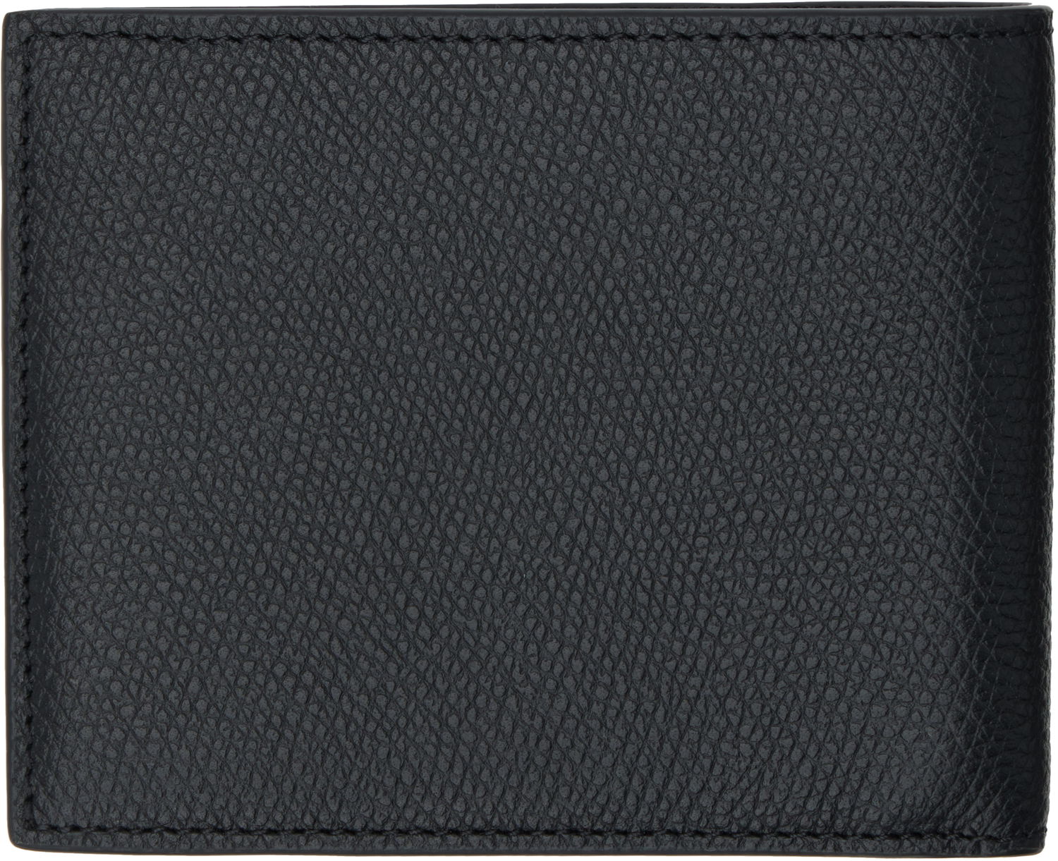Портфейл Valentino Grained Calfskin Bifold Wallet Черно | 6Y2P0V08UAG, 1