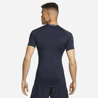 Тениска Nike Pro Dri-FIT Tight Fitness Tee Тъмно синьо | FB7932-451, 3