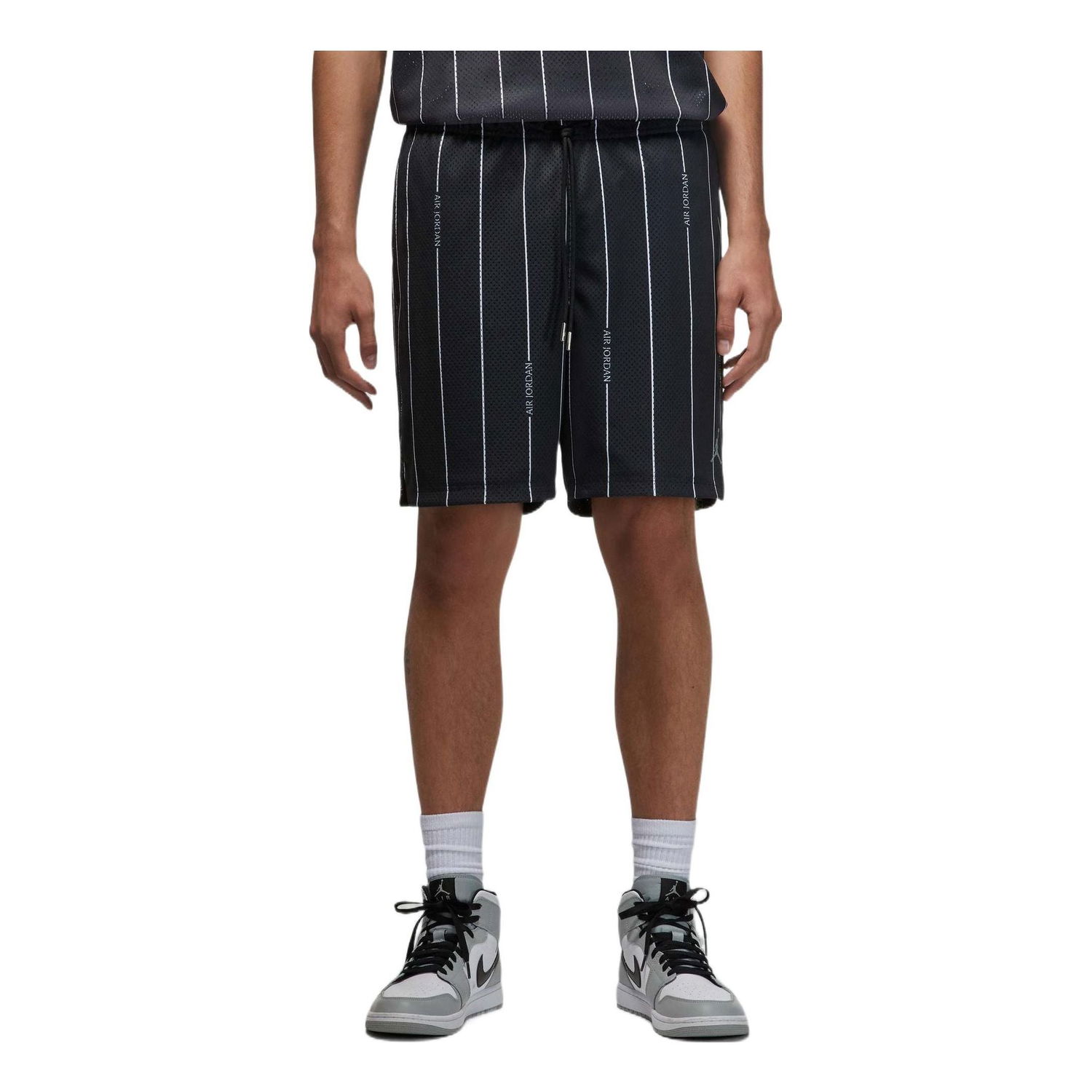 Къси панталони Jordan Jordan Essentials Stripe Printing Breathable Shorts Черно | DM1358-010, 0