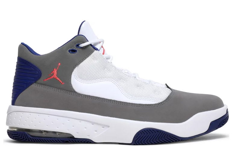 Кецове и обувки Jordan Max Aura 2 Grey Royal Blue Бяло | CK6636-004, 0