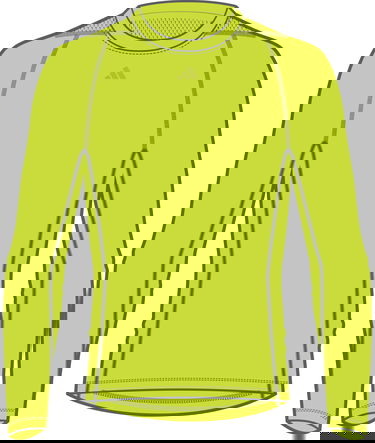 Тениска adidas Originals Long Sleeve Tee Жълто | im8542, 0