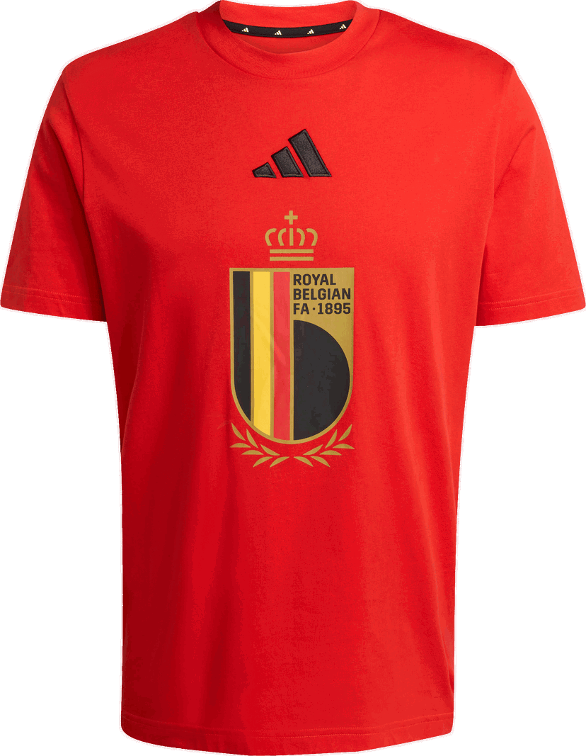 Тениска adidas Originals Belgium DNA Graphic T-Shirt Червено | jz2220