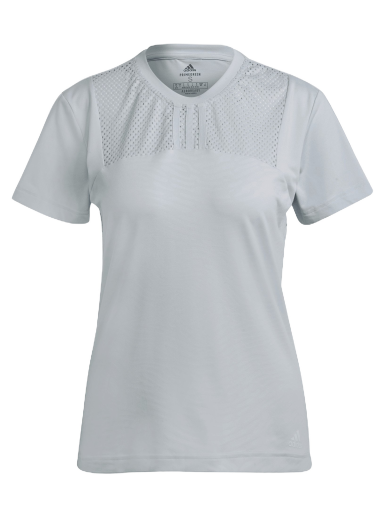 Тениска adidas Originals x Zoe Saldana Aeroready Tee Сиво | gl3897