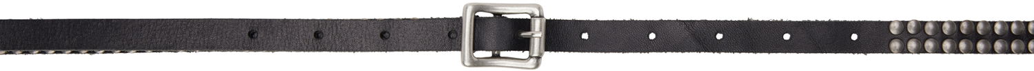 Колани R13 Studded 'R13' Skinny Belt Черно | R13WA058-A001, 0