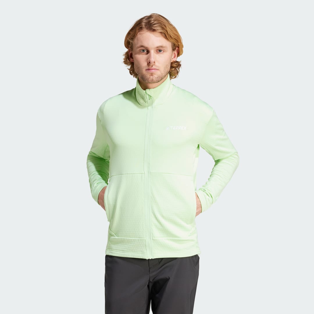 Ветровка adidas Performance Terrex Multi Light Fleece Full-Zip Jacket Зелено | IQ3741, 0