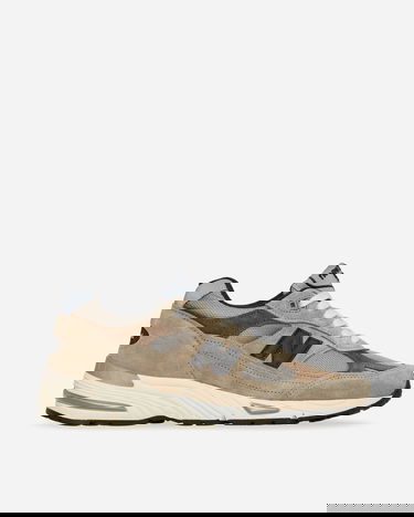 Кецове и обувки New Balance JJJJound x 991 Made in England Зелено | M991JJA, 4