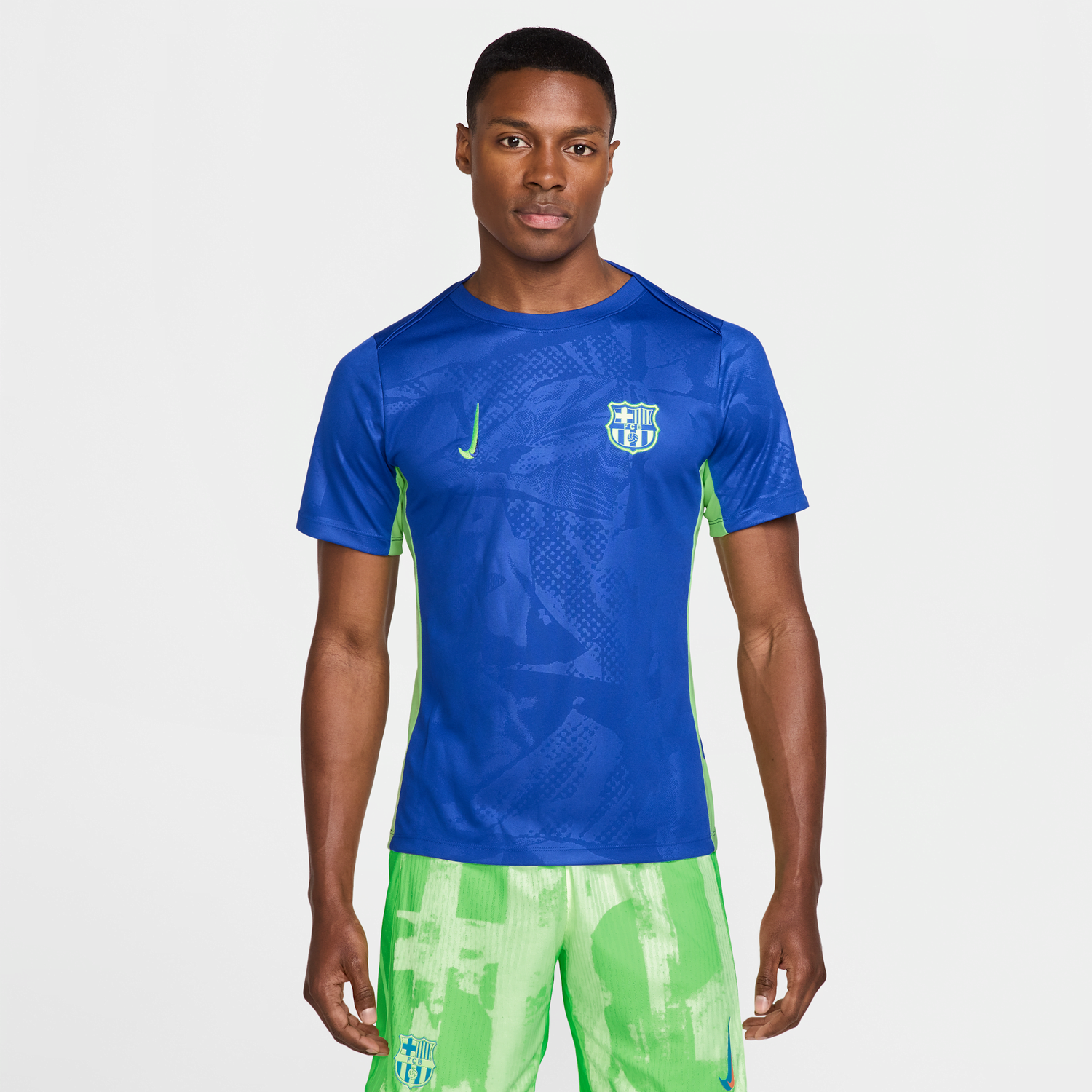 Фланелка Nike FC Barcelona Academy Pro Dri-FIT Pre-Match Soccer Jersey Синьо | FQ2544-417, 0