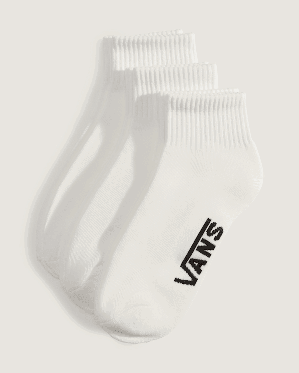 Чорапи Vans Vans Classic Quarter Crew Socks (3 Pairs), Size M Бяло | VN000QBXWHT, 0