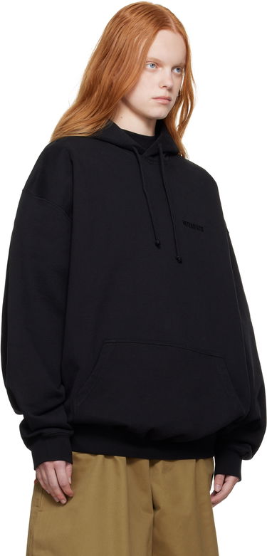 Суитчър VETEMENTS Vetements Logo Oversized Hoodie Черно | UH76HD100B, 1