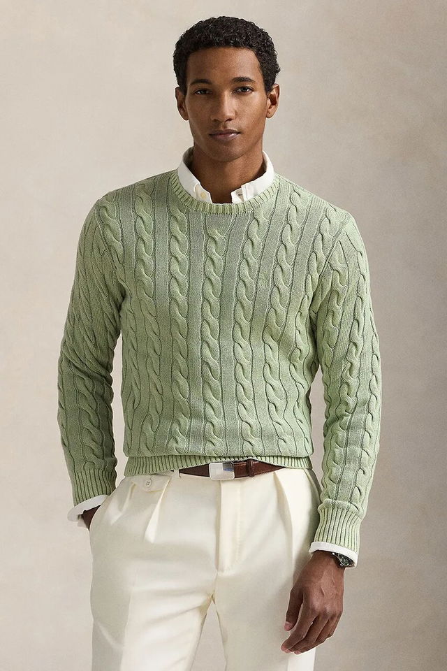 Polo Ralph Lauren Cable Knit Pullover Sweater