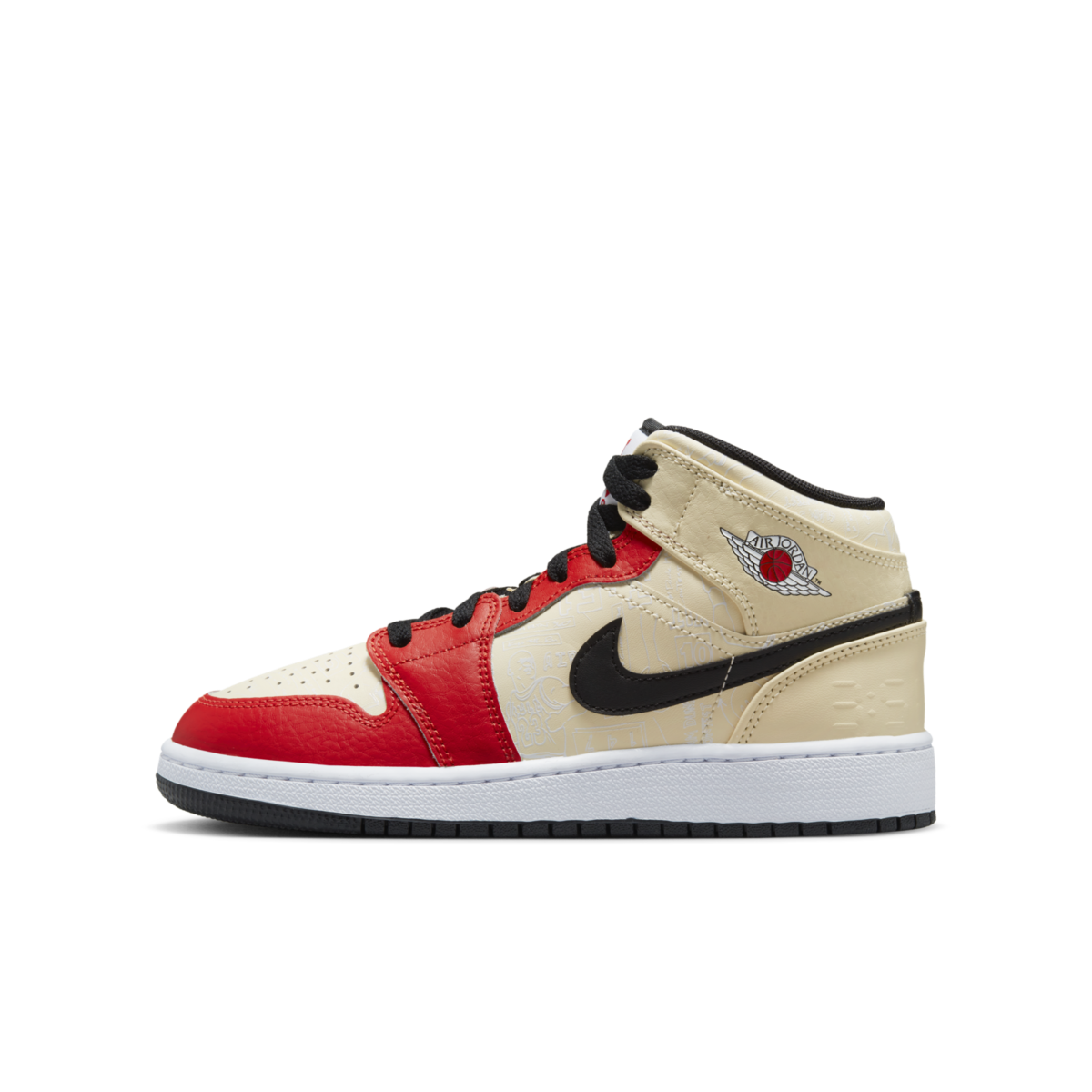 Кецове и обувки Jordan Air Jordan 1 Mid "Dunk Contest" GS Многоцветен | DV7012-100, 0