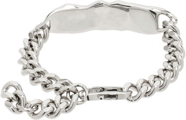 Гривна Palm Angels Melted Chain Bracelet With Logo Металик | PMOA055S25MAT0017279, 1
