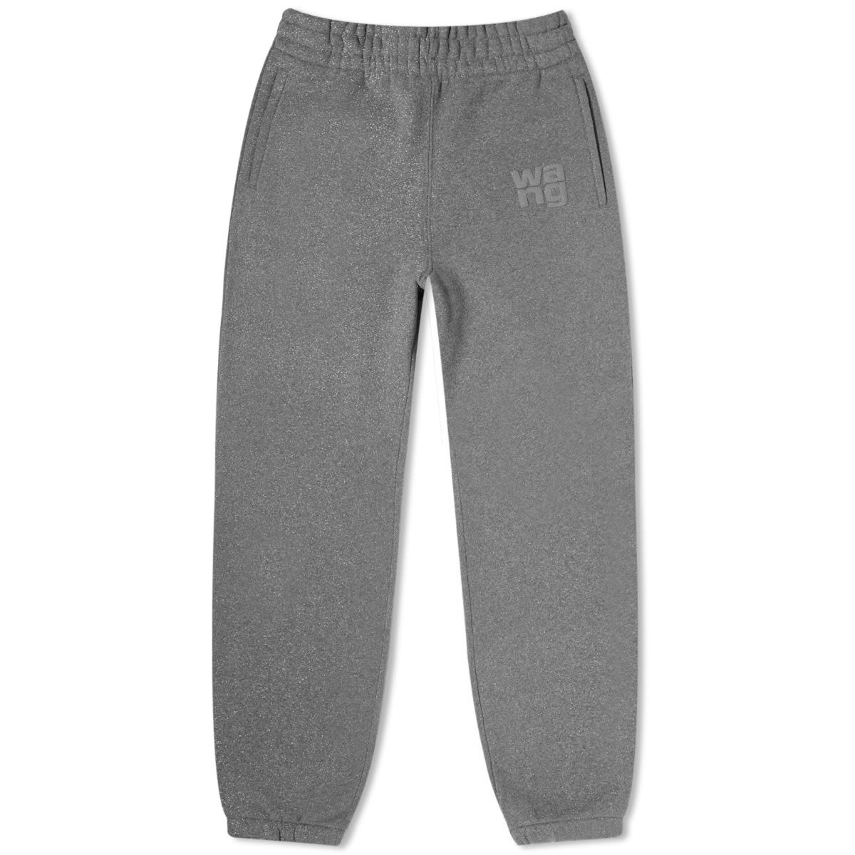 Спортни панталони Alexander Wang Glitter Essential Terry Sweatpant Сиво | 4CC3234385-065, 0