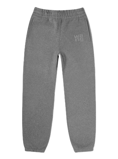 Спортни панталони Alexander Wang Glitter Essential Terry Sweatpant Сиво | 4CC3234385-065