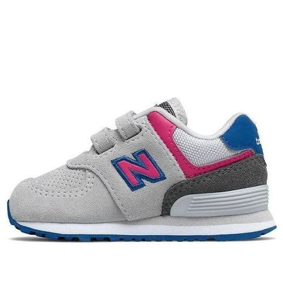 Кецове и обувки New Balance Hook / Loop 574 Toddler Сиво | IV574JGO
