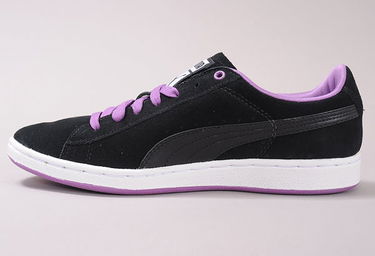 Кецове и обувки Puma WMNS Supersuede Eco black / black / dewberry Черно | 352635 12, 1