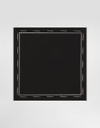 Dolce & Gabbana Silk Scarf With Logo Print