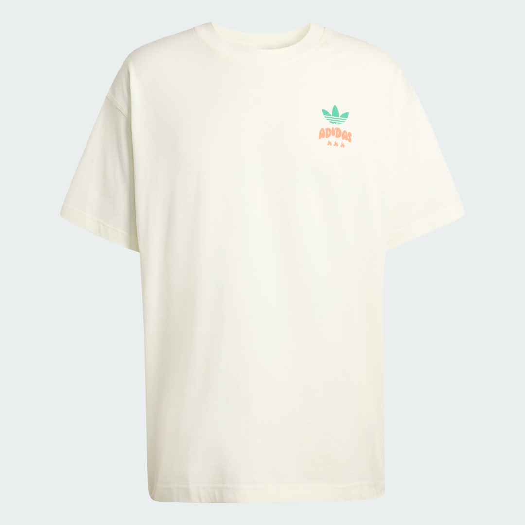 Тениска adidas Performance CHILLI PT. 2 Graphic Tee Бяло | KS6761, 0