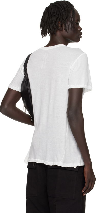 Тениска Rick Owens Rick Owens Concordians Short Level T-Shirt Бяло | RU02E1265 UC, 2