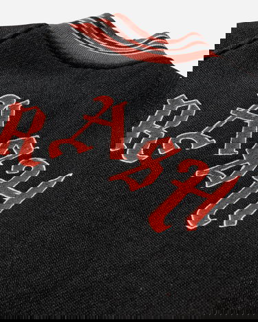 Яке Needles Deconstructed Wool Melton Letterman Jacket TRASH Triangle of Aoyama Shibuya Harajuku Многоцветен | RW168 BLACK, 3