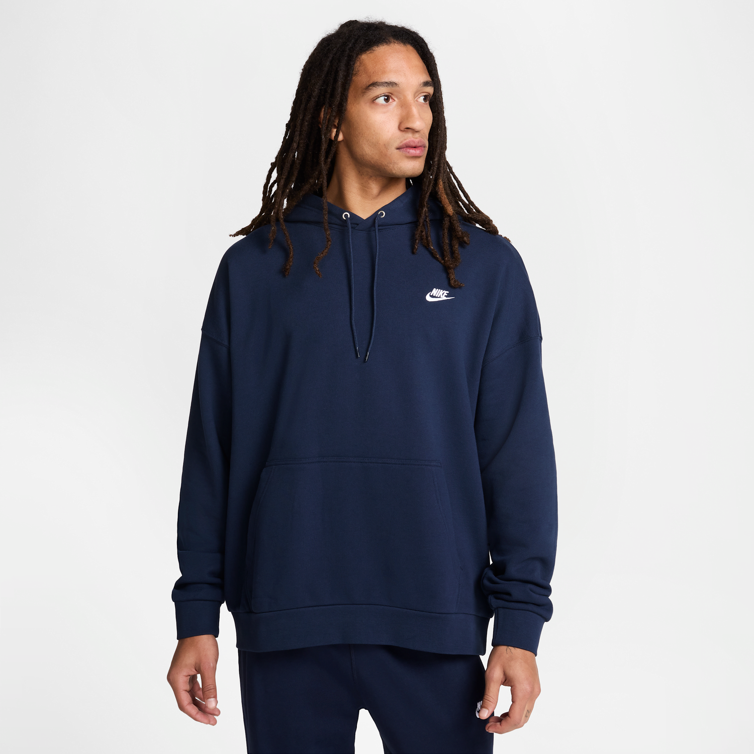 Суитчър Nike Nike Club Fleece Relaxed Fit Hoodie Тъмно синьо | HJ1816-451, 1