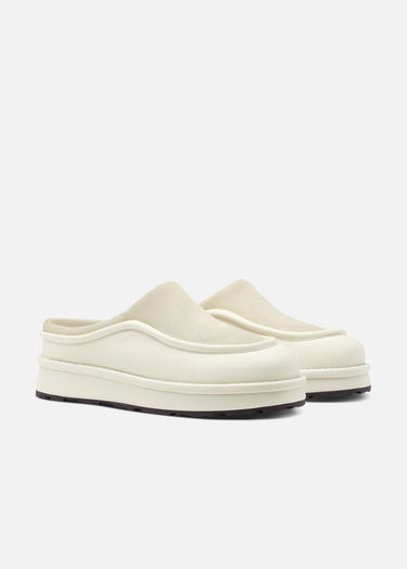 Кецове и обувки AXEL ARIGATO Pillow Platform Mule Бяло | F3195001, 2