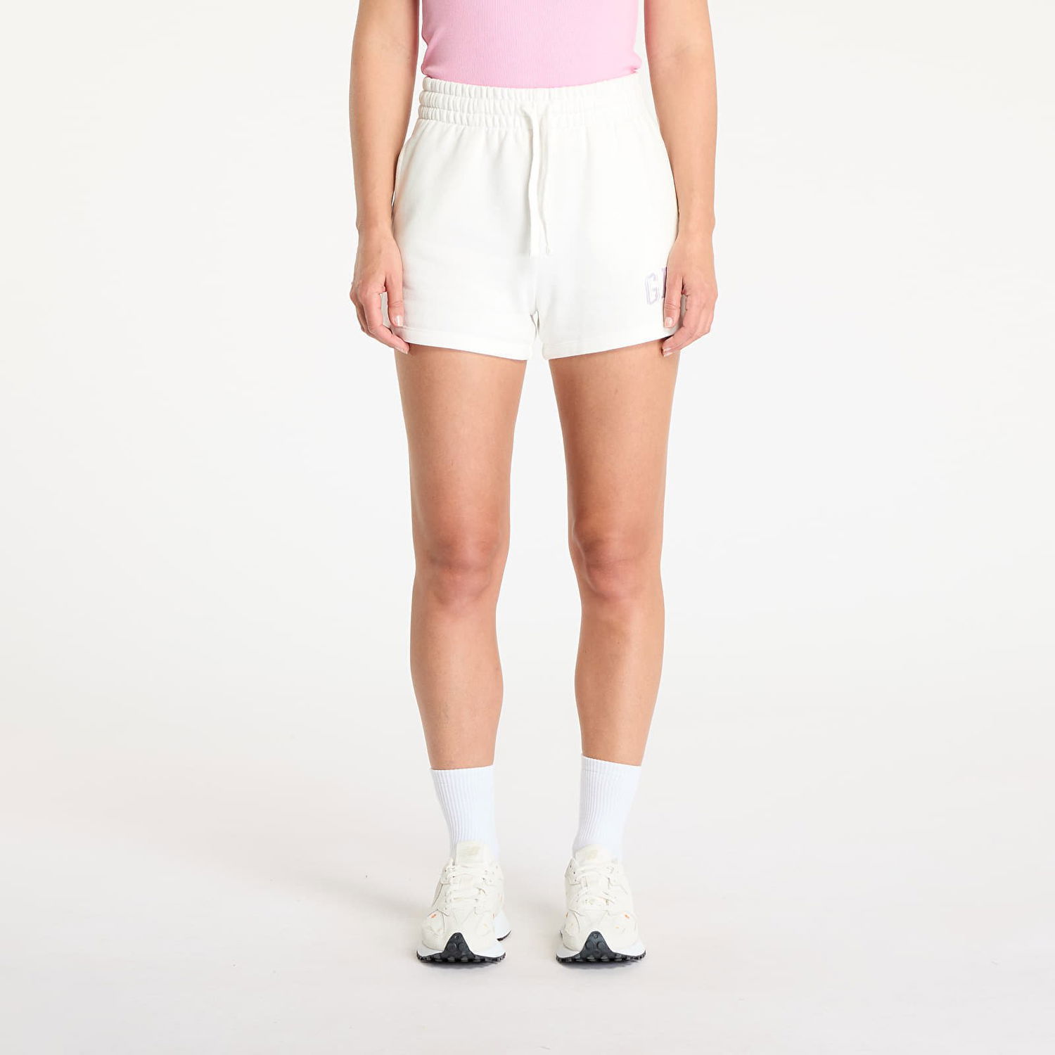 Къси панталони GAP GAP Logo Shorts Бяло | 769323-05, 0