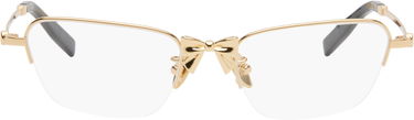 Слънчеви очила SHUSHU/TONG SHUSHU/TONG YVMIN Edition Metal Bowknot Glasses Металик | 25692GLD00NN, 0