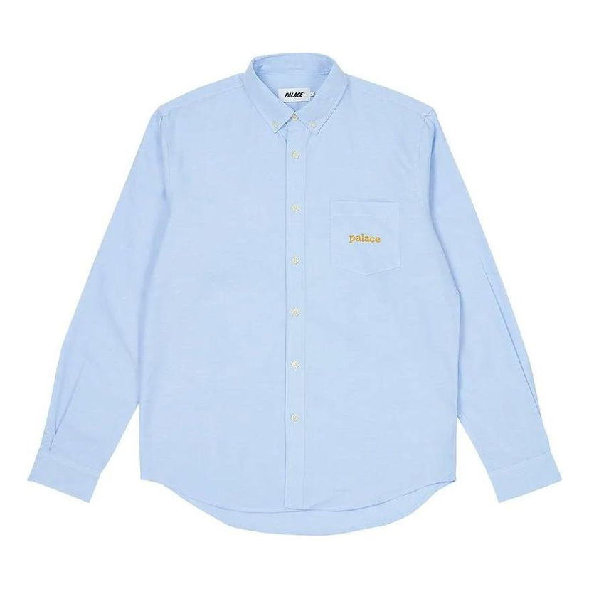 Риза Palace Oxford Shirt Синьо | P24SHT028