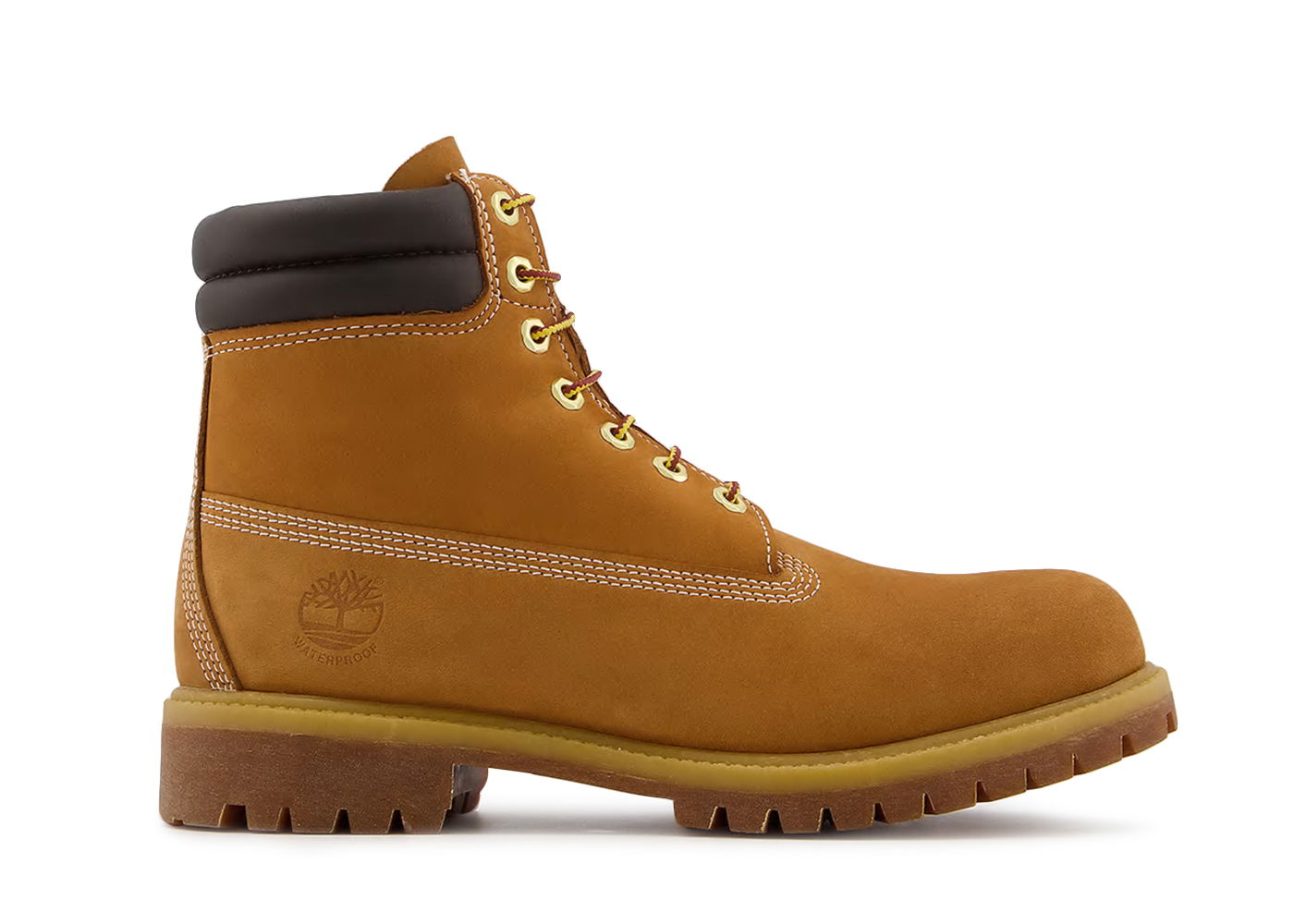 Кецове и обувки Timberland 6" Double Collar Boot Wheat Nubuck Кафяво | TB 073540 231, 0