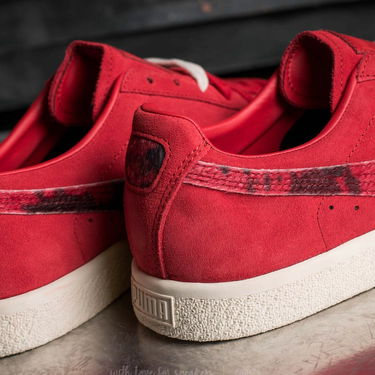 Кецове и обувки Puma Clyde x Packer High Risk Red-Whisper White Червено | 36350702, 5