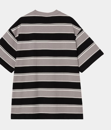 Тениска Carhartt WIP Malone Stripe Short Sleeve T-Shirt Сиво | I035301_8, 1