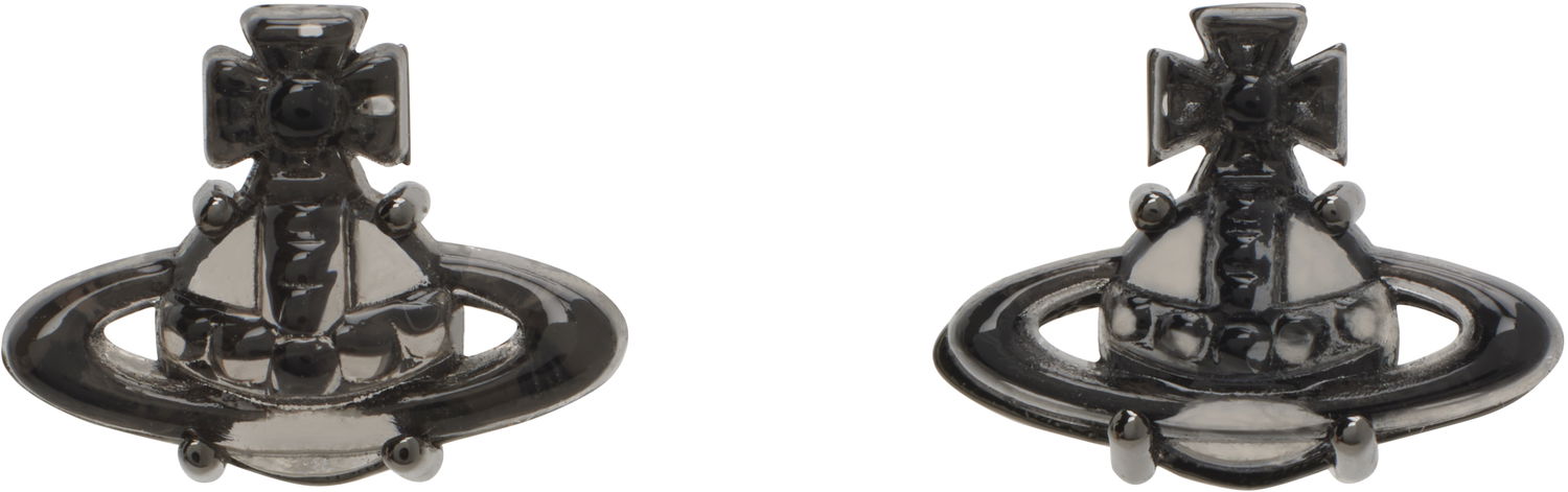 Обеци Vivienne Westwood Vivienne Westwood Tammy Orb Stud Earrings Металик | 6201036E-02S246-, 0