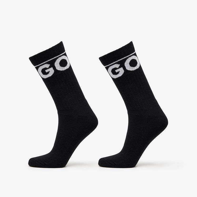 Чорапи BOSS Iconic Socks 2-Pack Black Черно | 50510647-001