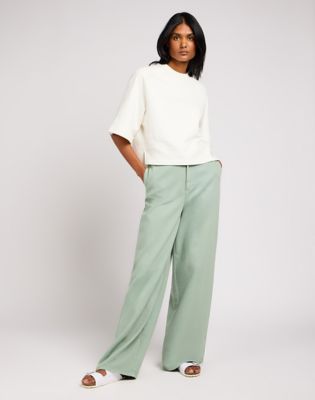 Тениска Lee Sweat Raglan Бяло | 112350752, 1